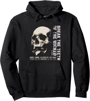 Break The Teeth Of The Wicked Christian Psalm 3 7 Hoodie, Gift Hoodie