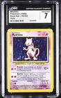 CGC 7 MEWTWO 10/102 HOLO BASE SET POKEMON NEAR MINT