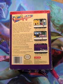 NES Mighty Final Fight Complete CIB Authentic!  Nintendo!