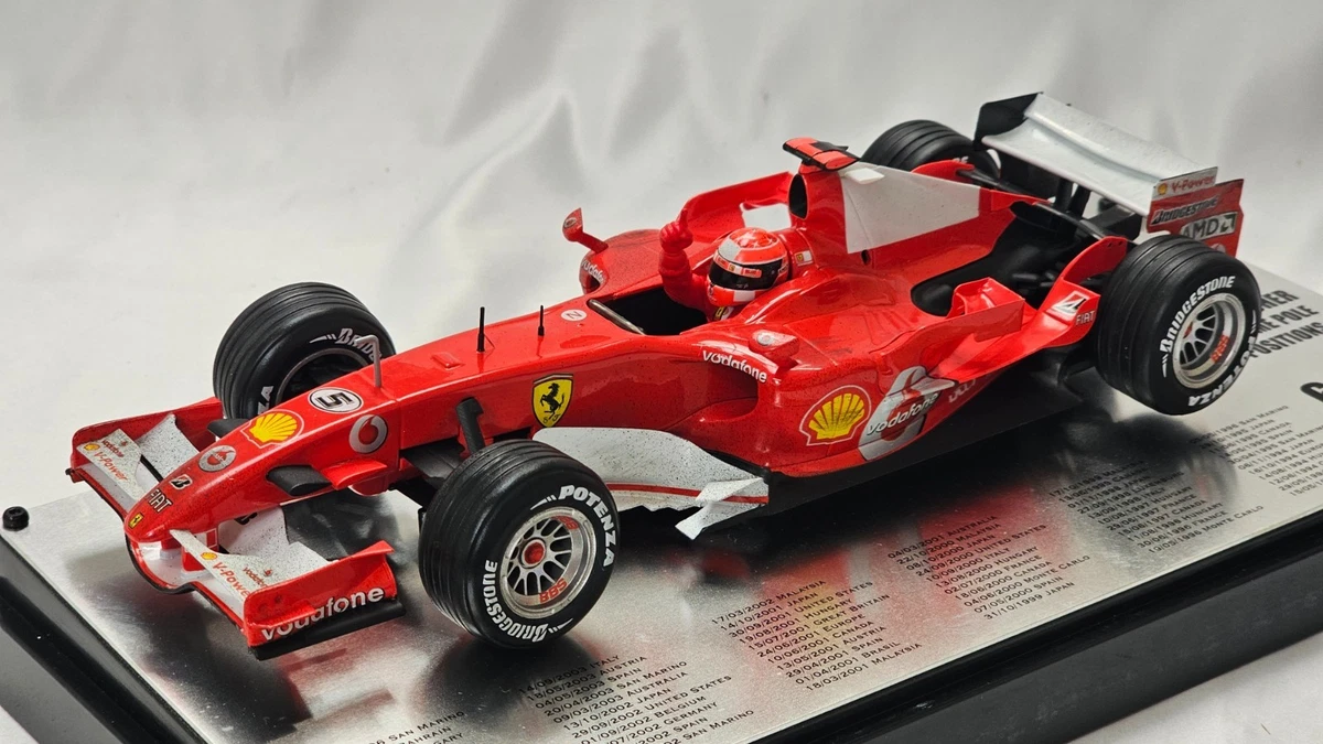 Hot Wheels Racing Michael Schumacher 1:18 Scale Diecast Racing