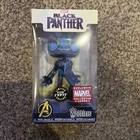 Funko Wobbler Black Panther Glow in the Dark Limited Chase Collector Corps