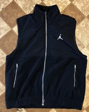 Jordan Essentials Fleece Vest Full Zip Mens Medium FD8628-010 Free Shipping!