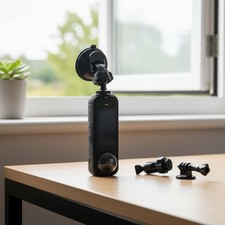 Versatile Suction Cup Holder Kit for Insta360 X5/X4/X3  GoPro Series Cameras