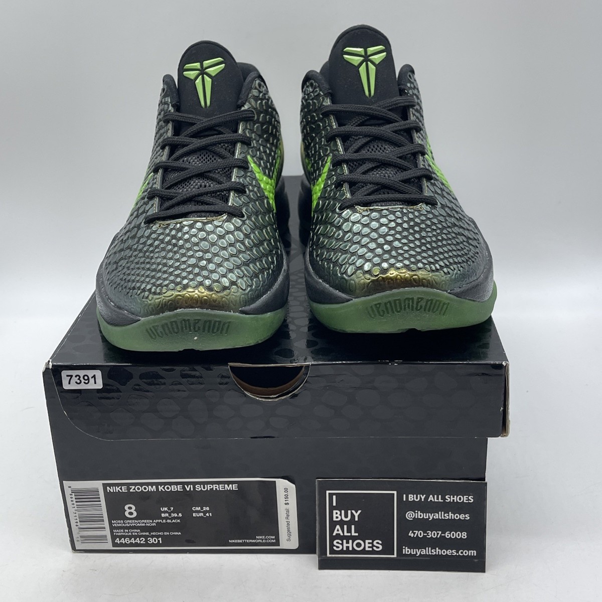 Size 8 - Nike Zoom Kobe 6 Supreme Rice for sale online | eBay