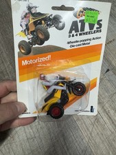 VINTAGE 1986 ZEE Toys RIDGE RIDER Yamaha 225 Dx 3 Ruote ATV Moto IN CONFEZIONE