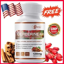 Premium Berberine Lowering blood sugar lipid levels cardiovascular protection