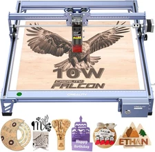 Creality Falcon 10W Laser Engraver Machine 0.06mm High Precision Laser Cutter
