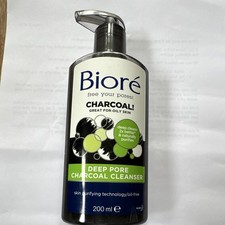 Bioré Deep Pore Charcoal Cleanser Gel Oil-Free for Oily Skin 200 ml