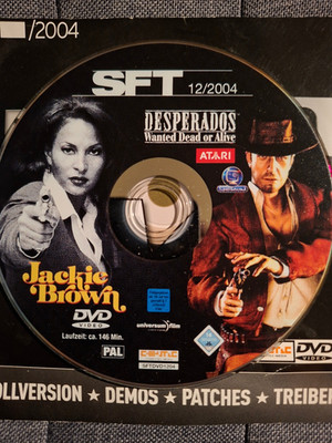 Desperados - Wanted Dead or Alive  -  PC-Spiel + Jackie Brown Film DVD 2004