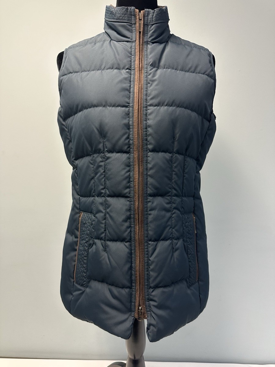 Dubarry of Ireland Women's Spiddal Quilted Vest, Navy Multi New w