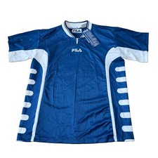 Vintage 90s Fila Soccer Jersey - Size Medium Made In Italy NWT
