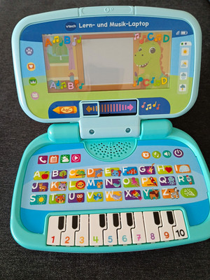 VTech Kinder-Tablet Lern- und Musik-Laptop Lernspielzeug, Musik-Lerninhalt