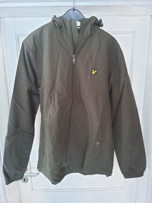Lyle & Scott Jacke Windbreaker Gr. M Dunkelgrün Neu m. Etikett Herren