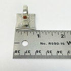 Fine NF Thailand 925 Sterling Silver Big Square Mother Of Pearl Ring Size 6 — photo 9