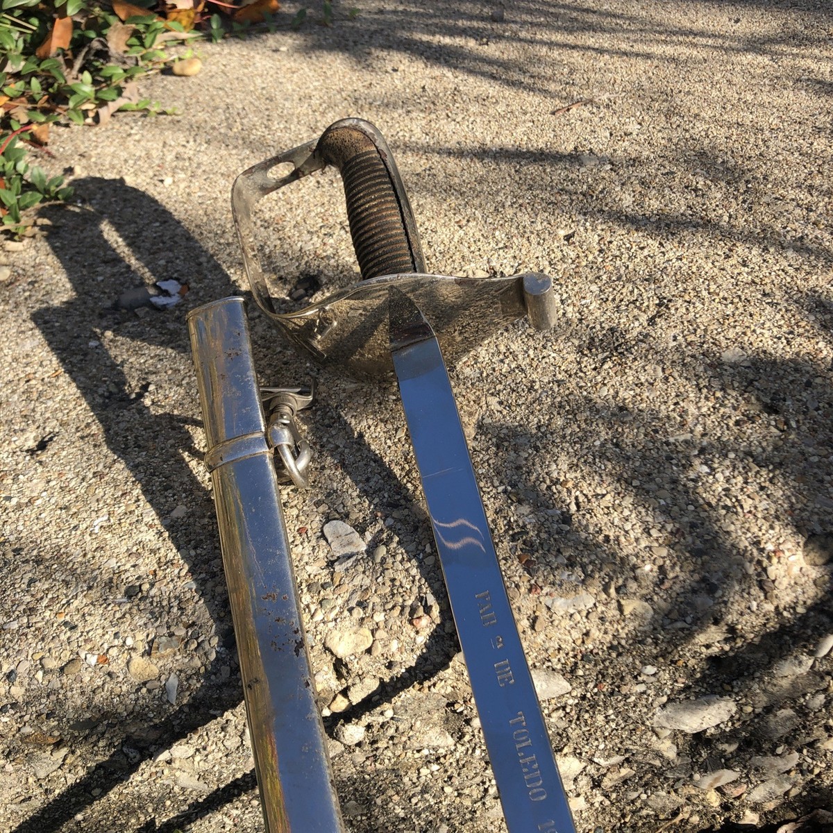 SPANISH Spain SWORD saber OLD antique nice cond Military | eBay