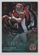 2014 Topps Valor Strength 251/499 AJ McCarron #152 9x7
