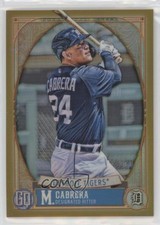 2021 Gypsy Queen Box Topper Chrome Gold Refractor 20/50 Miguel Cabrera #185 0g27