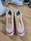 Size 9.5 - Nike Air Max 97 Football Gray/Light Thistle, excellent condition — photo 4