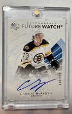 Charlie McAvoy Sp Authentic Futur Watch Auto  /999