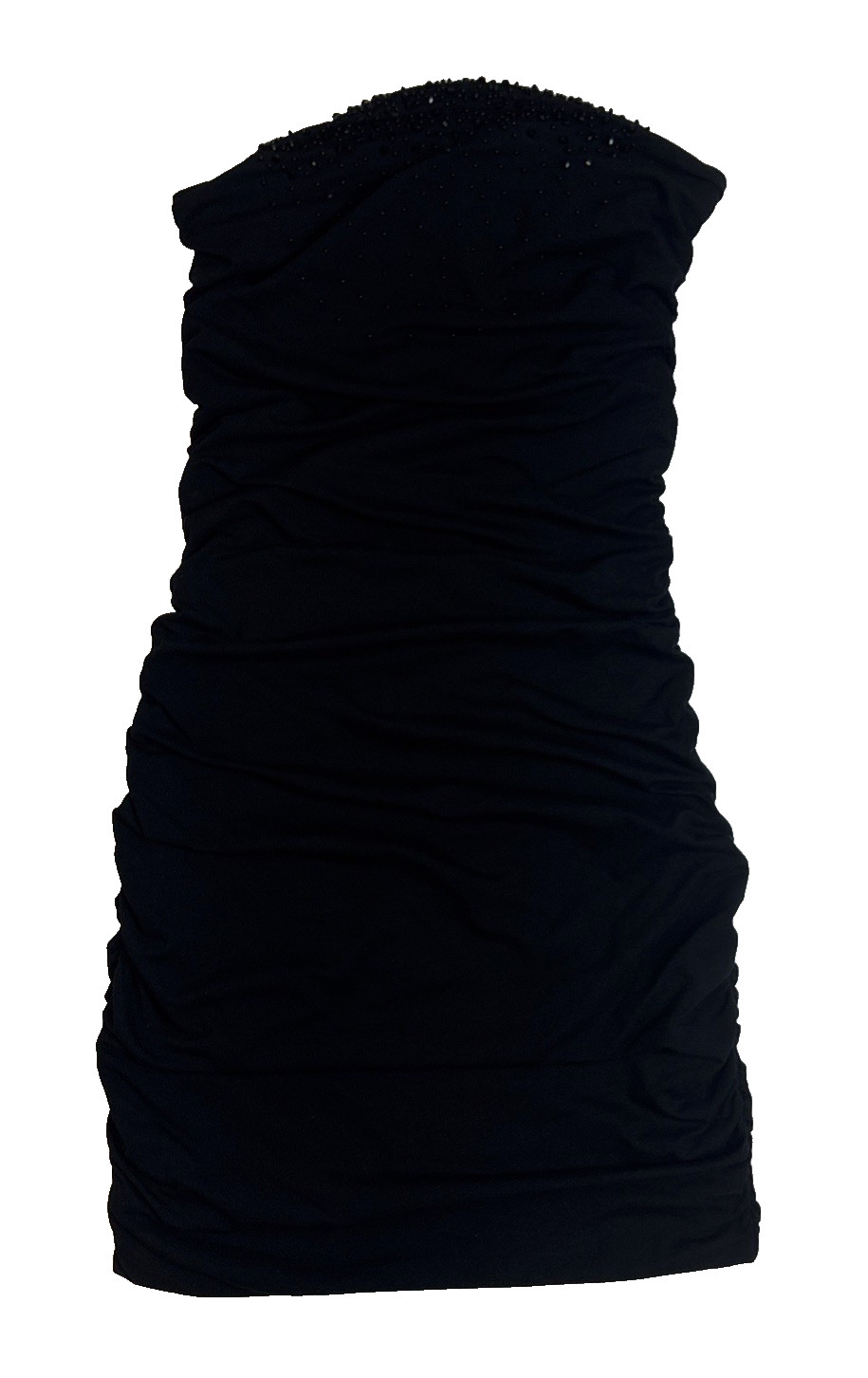 Express Sexy Basic Strapless Bodycon Mini Dress B… - image 1