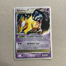 Giratina LV.X 124/127 Platinum Holo Ultra Rare English 2009 130 HP DMG on eBay