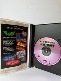 Clockwork Knight (Sega Saturn, 1995) GREAT WOW!!! w/ manual and registration