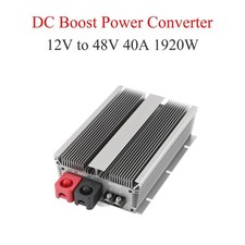 DC 12V to 48V Boost Converter 40A 1920W Step-Up Voltage Regulator for Car
