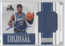 2009-10 Playoff National Treasures Colossal 1/49 Jonny Flynn #8 Auto 3c7