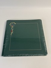 Creative Memories 12x12 Green Christmas Album Holly Old Style 15 White Pages