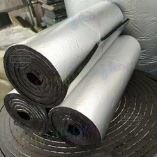 50M Aluminum Foil Insulation Self-adhesive Car Van Boat Closed Cell Foam Camper