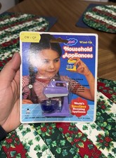 Vintage Mini Household Appliance Wind-Up Purple Kitchen Mixer 1980s MOC SEALED