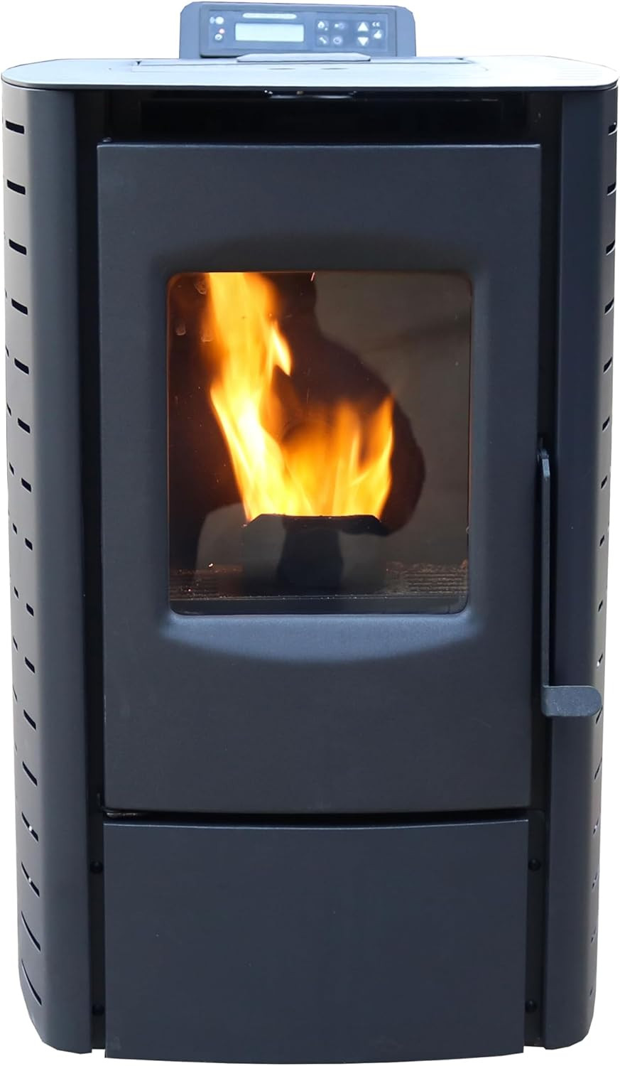 Mini Pellet Stove Heats up to 1200 Sq Ft with 18 Lb Hopper