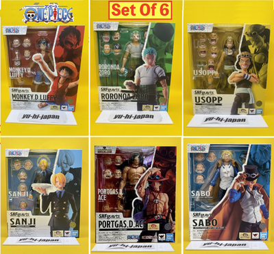 S.H.Figuarts One Piece D.Luffy Zoro Usopp Sanji D.Ace Sabo Special