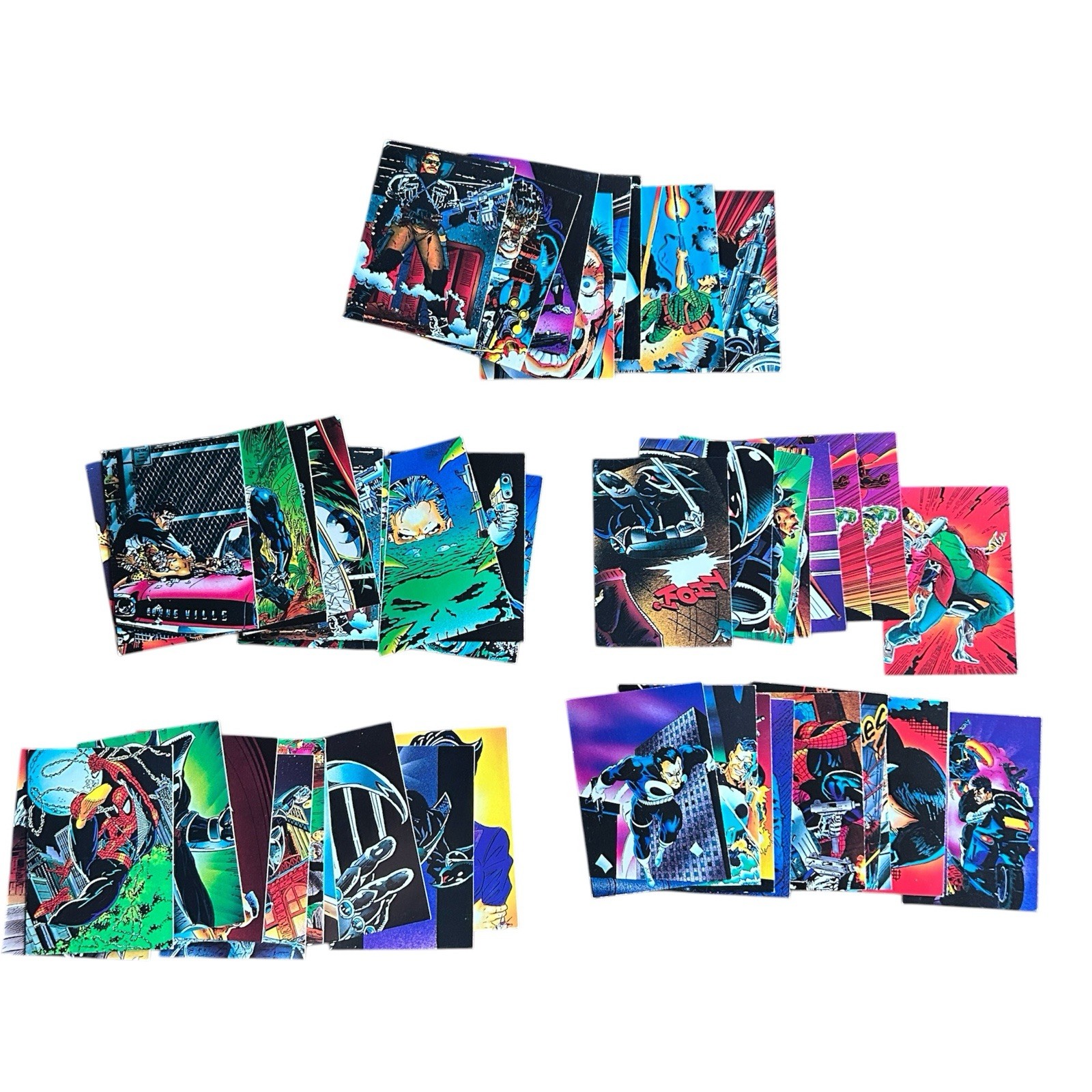 Shadow Hawk 1992 Comic Images Lot 45 Trading Cards Spider Man Punisher TCG CCG