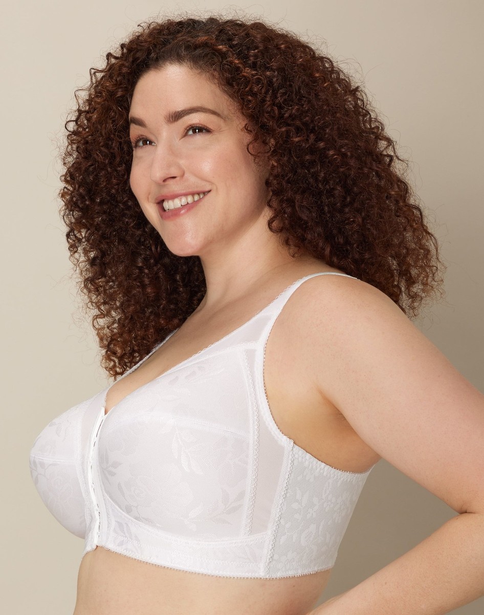 Playtex 18 Hour Easier On Front-Close Wirefree Bra Flex Back Women