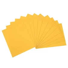 12 Pack 10.83 x 8.46" 1.7mm Thickness EVA Foam Sheets for Arts Yellow