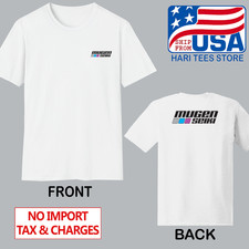 Mugen Seiki Men's White Size S to 5XL