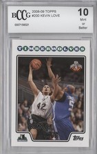 2008-09 Topps Kevin Love #200 BCCG 10 Mint or Better 9ex