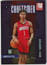 Amen Thompson 2023 Donruss Elite Craftsmen Red & Gold International Rookie #4/10