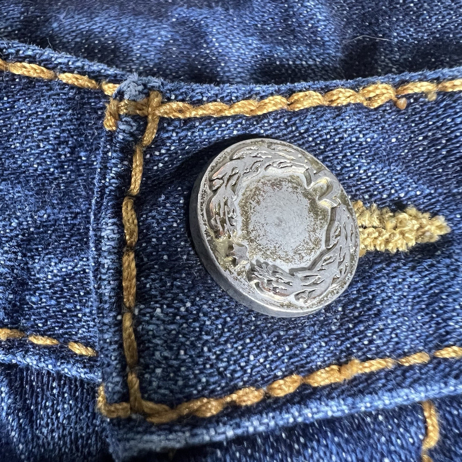 True Religion Billy Big T Blue Jeans  Size 14 Boot Cut Stitching (27x25) thumbnail 8