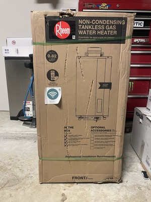 #ad Rheem Natural Gas Tankless Water Heater Indoor 199900 BTU RTG 95DVELN 3 WiFi $999.99