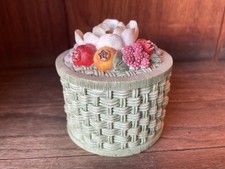 Glynda Turley Resin Trinket Box with 3D Rose Lid — listing 3