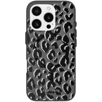 Kate Spade, iPhone 16 Pro  Hülle City Leopard Design Stoßfest