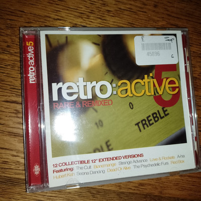 Retro:Active5 (Rare & Remixed) - CD Limited Edition Rare Canada Hi-Bias