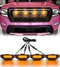 LED Front Grill Lights for Nissan Frontier 2022-2024 PRO 4X S SV SL Accessories