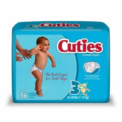 Unisex Baby Diaper 1 Pack  by First Quality