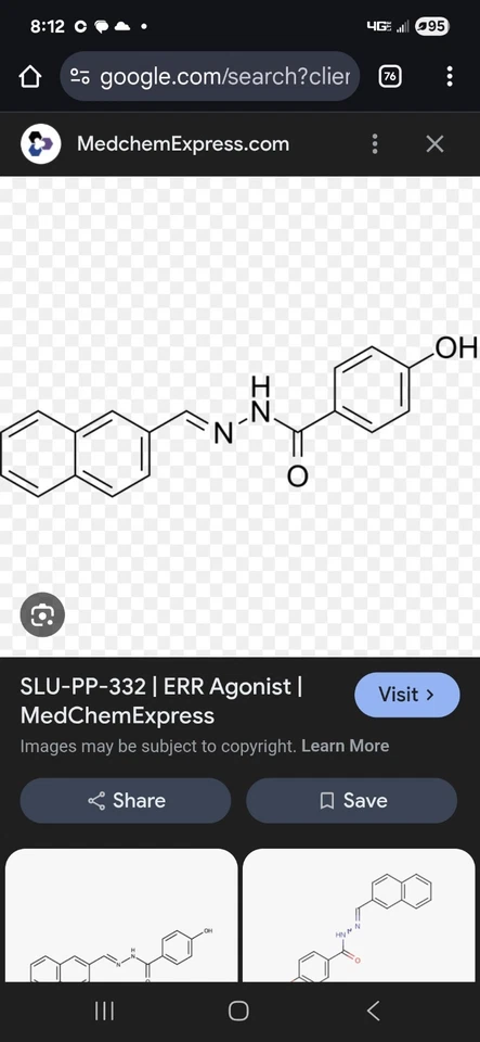 Polvo SLU-PP-332 ≥99,0 % 5 gramos Foto 2 de 2