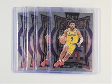[4] BRONNY JAMES JR. 2024-25 SELECT CONCOURSE ROOKIE LAKERS RC Q4561
