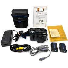 Sony Cyber-shot DSC-S85 4.1MP CCD Digicam Tested Vintage Y2K Bundle