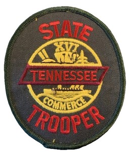 TENNESSEE STATE TROOPER TN Sheriff Police Patch 9T